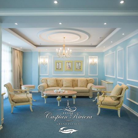 Caspian Riviera Grand Palace Hotel Aktau  Exterior photo A room at the hotel